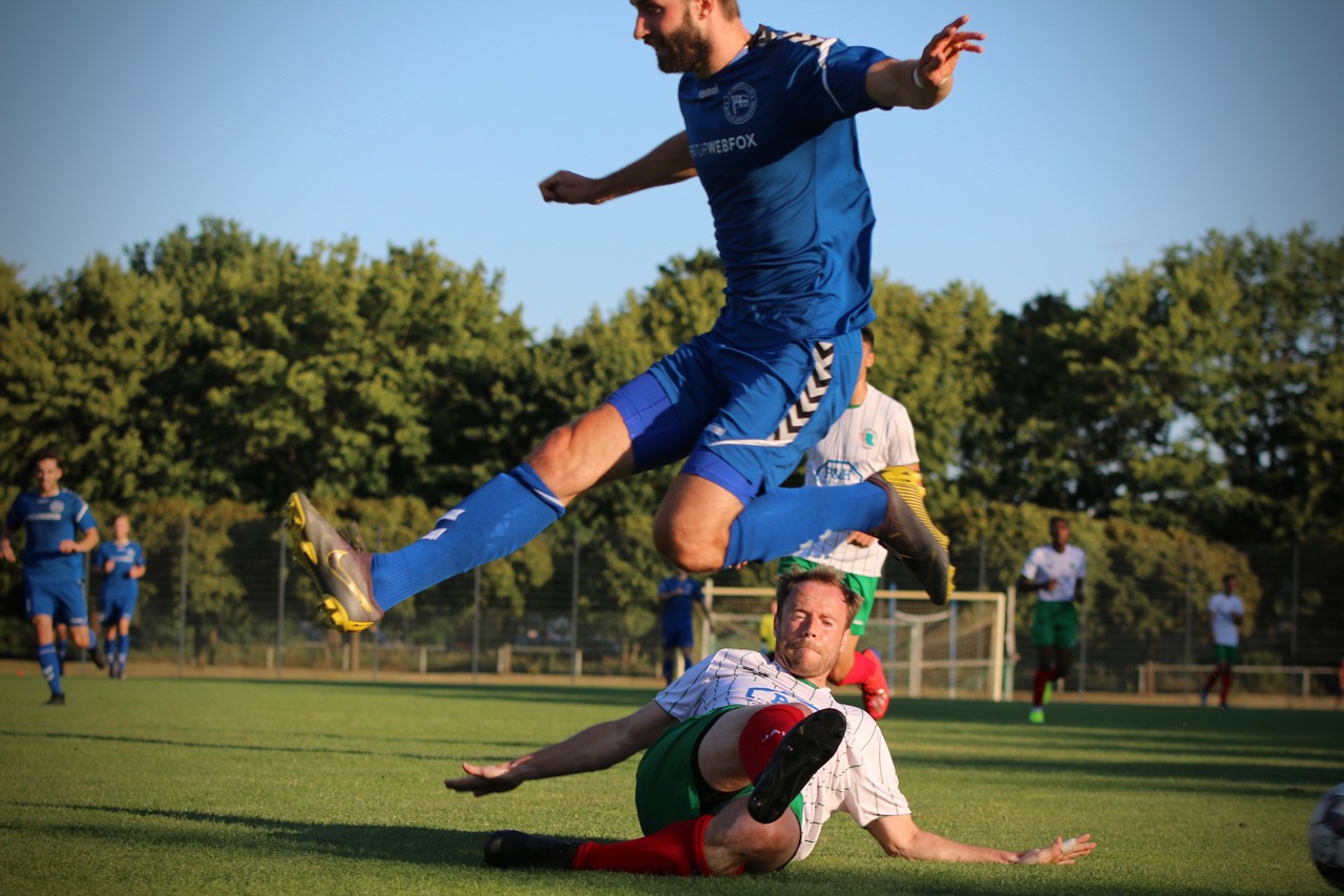 1.Herren im Testspiel gegen Rudow