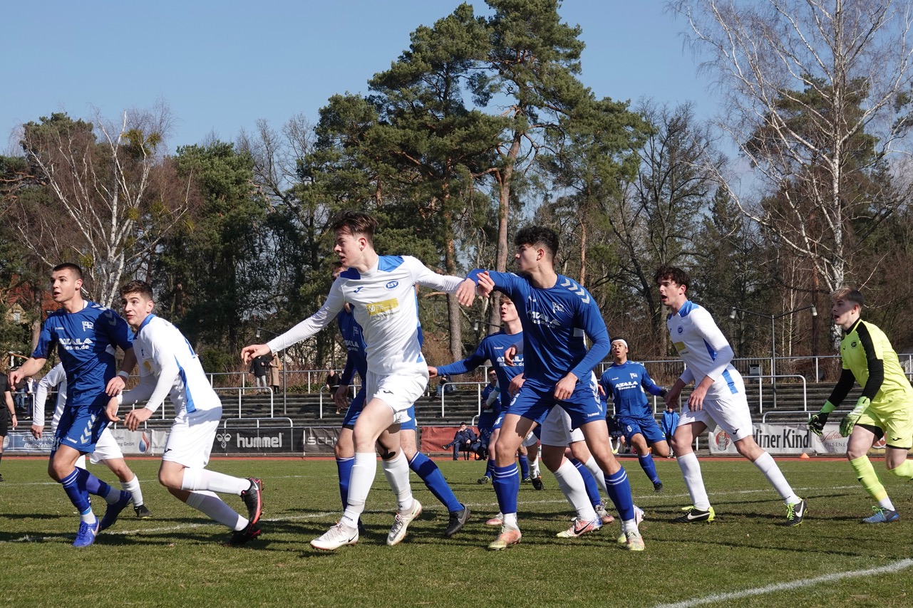 A-Junioren gegen RSV Eintracht Stahnsdorf