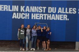 Mädchen bei Hertha BSC