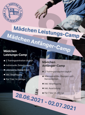 Sommer Mädchen Feriencamps