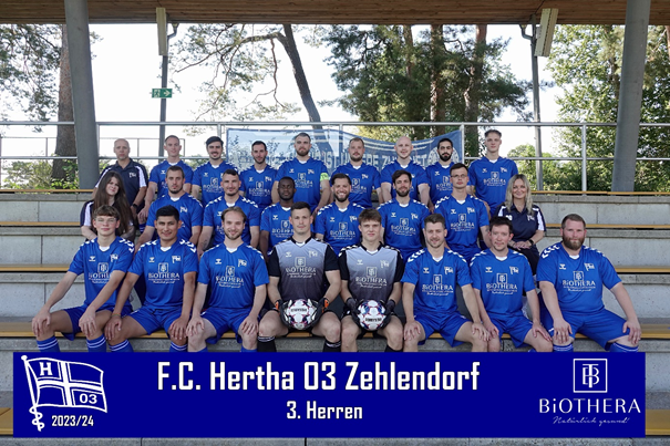 Age Fanion F.C.Hertha 03 Zehlendorf Avec Barre - FR